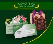 Gutschein für Aromaöl-Ganzkörpermassage